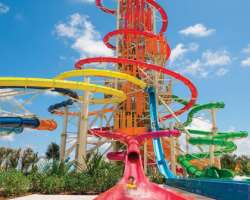 Spending some time in a water park is also a great Spending some time in a water park is also a great idea. You can enjoy the slide from Daredevil's Peak. It is claimed to be North America's largest w